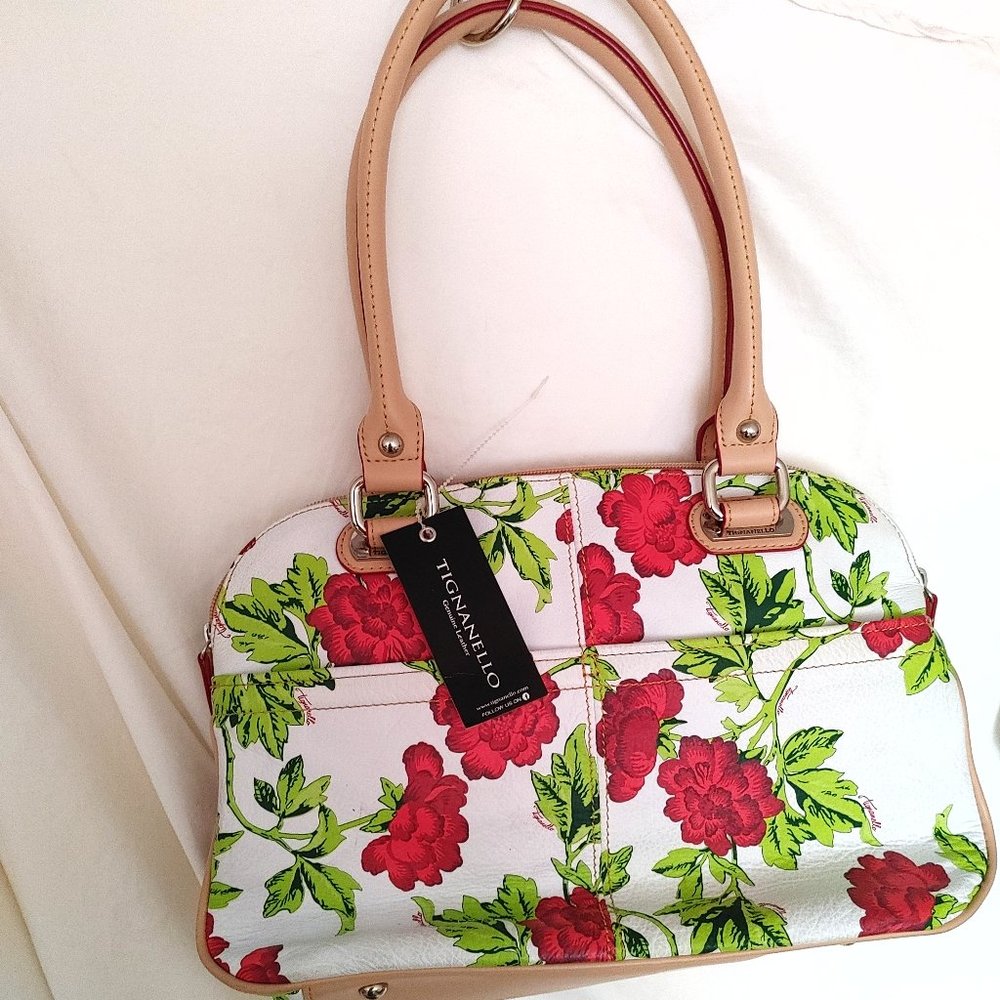 Tignanello Leather Handbag